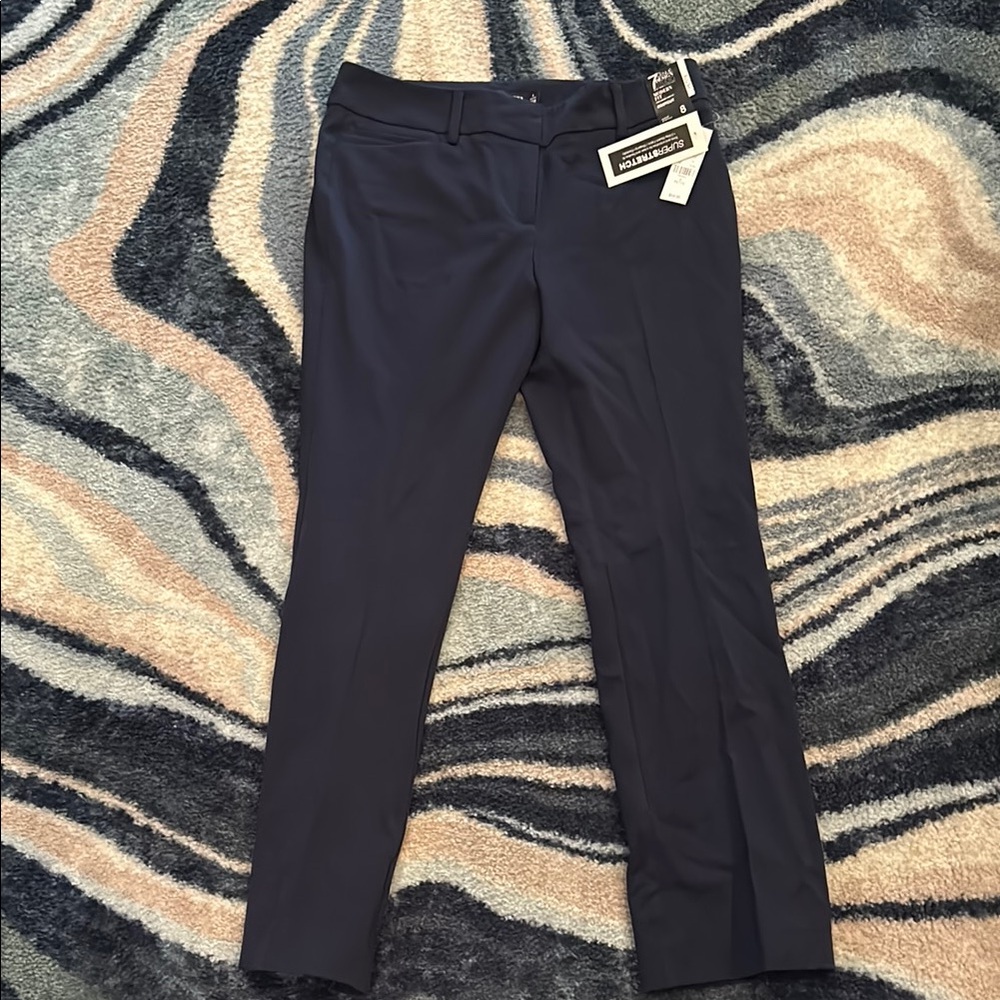 New York & Company Navy Trousers NWT